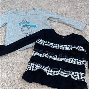 2 toddler tops